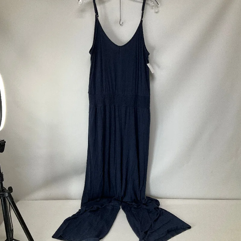 Jumpsuit By Peyton Jensen In Blue, Size: Xl