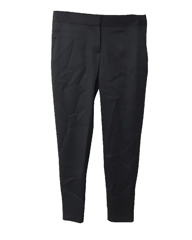 Stella McCartney Straight-Leg Trousers in Black Wool