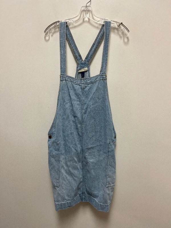 Dress Casual Short By Universal Thread In Blue Denim, Size: 2x