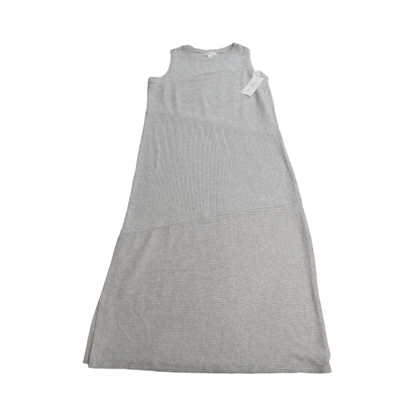 Dress Casual Maxi By Cmb In Grey, Size: Xs