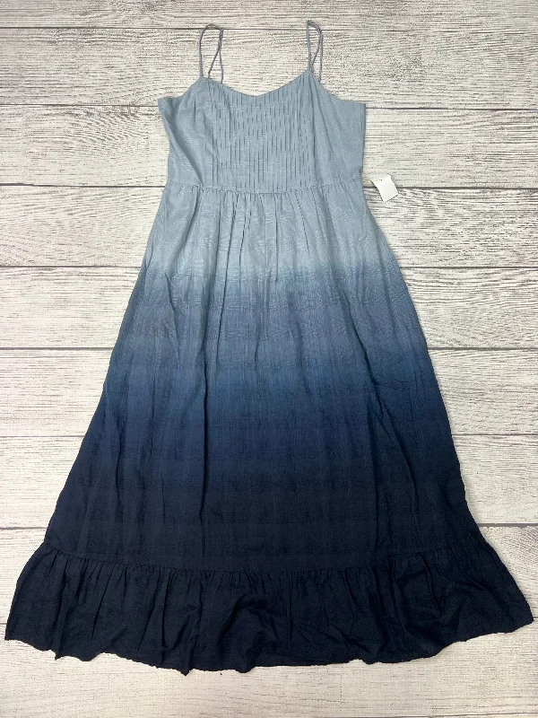 Dress Casual Maxi By Madewell In Blue, Size: M